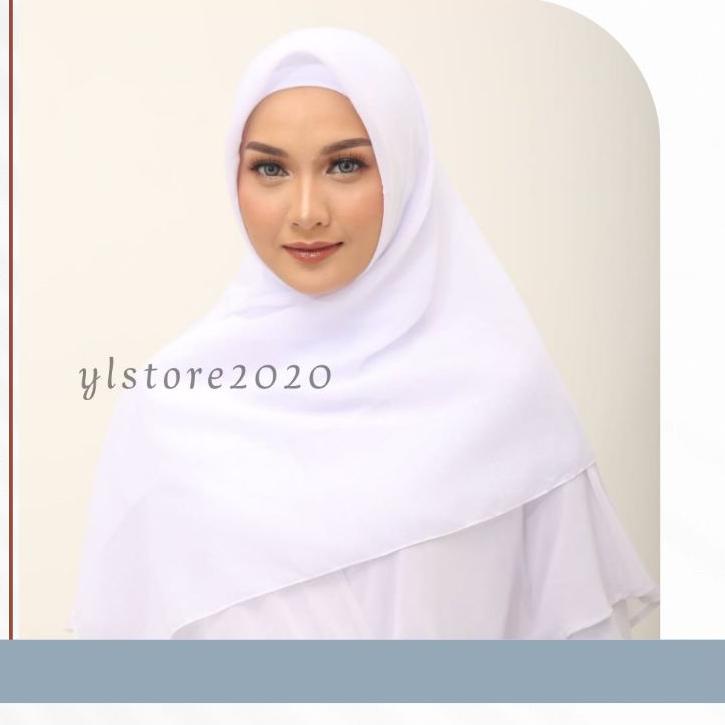 Recomended.. Hijab Segi Empat Warna Pink Salem Scarf Polos Elzatta
