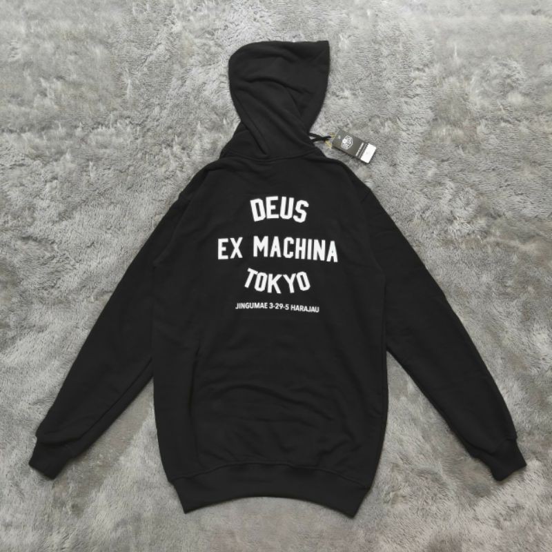 Hoodie Deus Tokyo Ex Machina / Canggu Fulltag &amp; Lebel