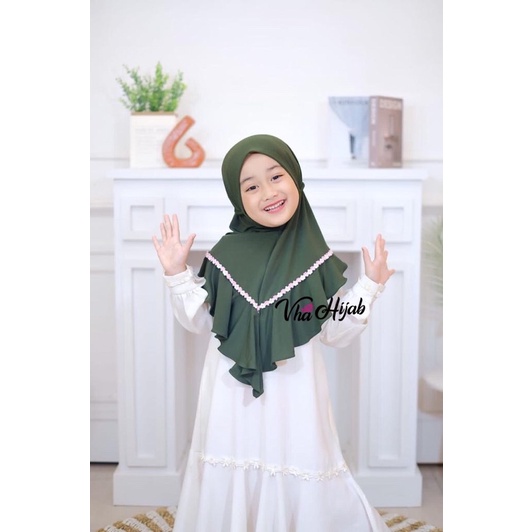 Hijab Anak kids VINDY BUNGA ROPEL