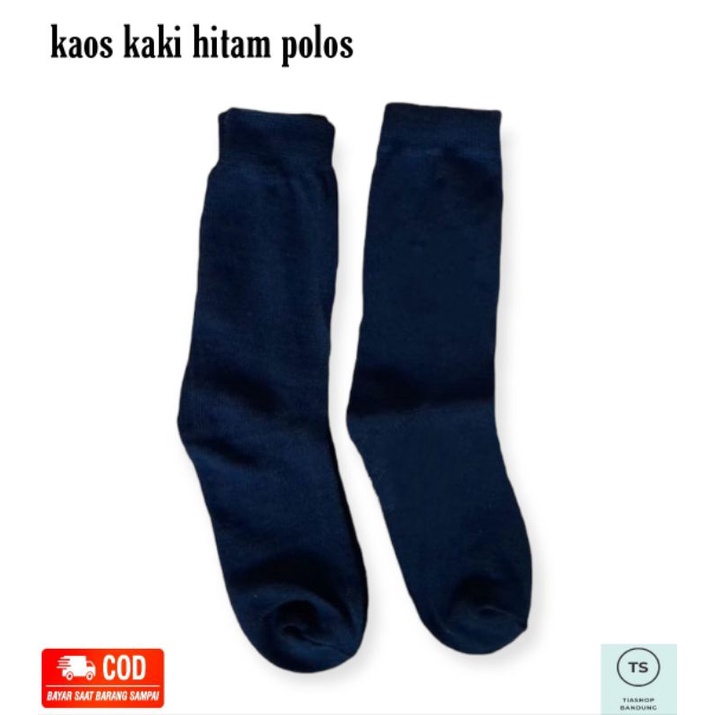 Kaos Kaki Putih dan Hitam Polos Anak TK SD || Kaos Kaki Pendek Anak