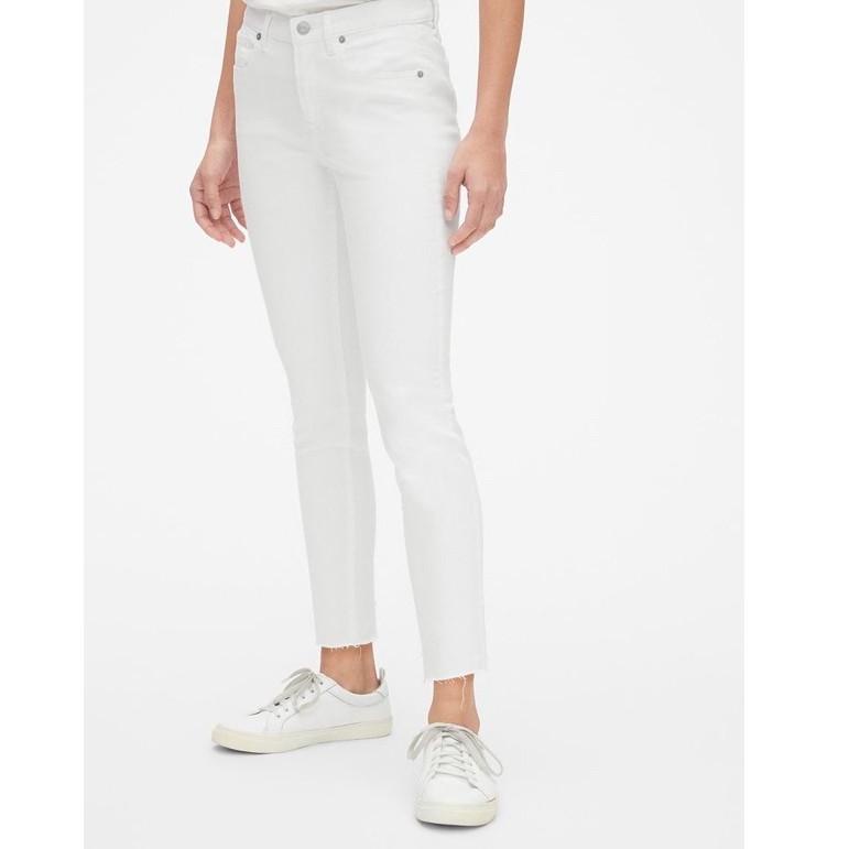 [NPM.10Jn22ᴶ] [W] GAP - Celana Jeans Putih