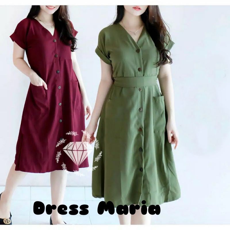 DRESS FASHION MARIA, MOSCREPE