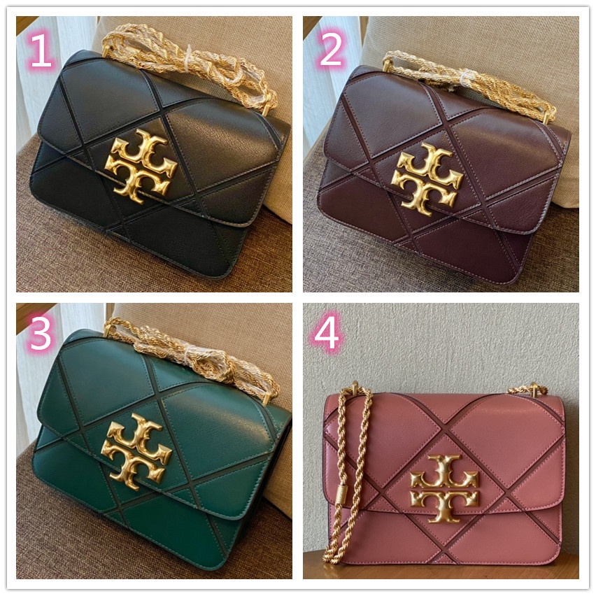 TB vEleanor Diamond Quilt Convertible Shoulder Bag