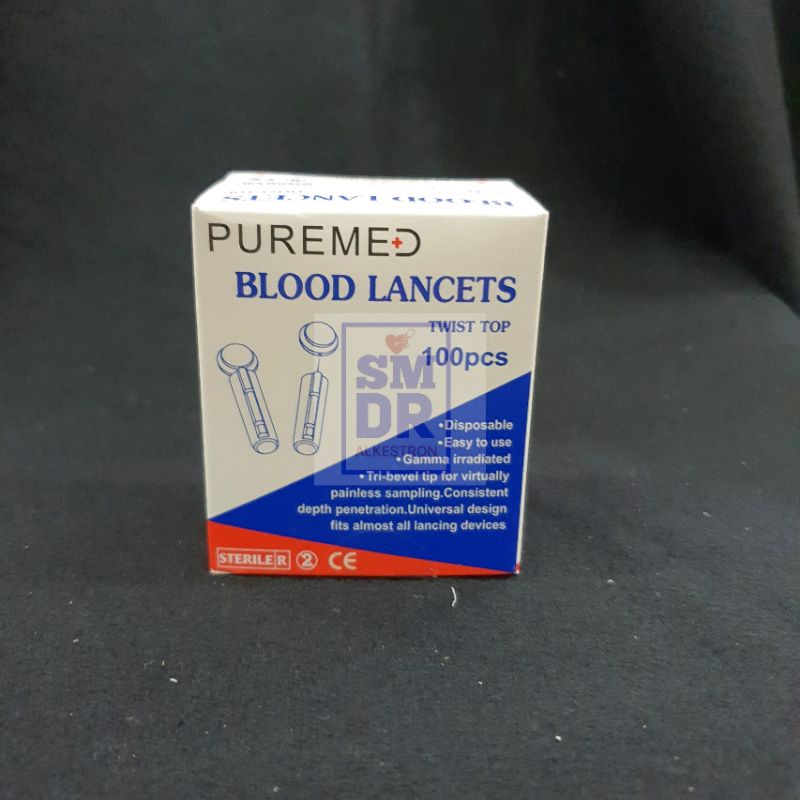 lancet jarum gula darah puremed