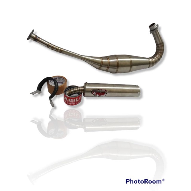 KNALPOT RACING MOTOR NINJA 150 R / RR / SS FULL STAINLESS / R9