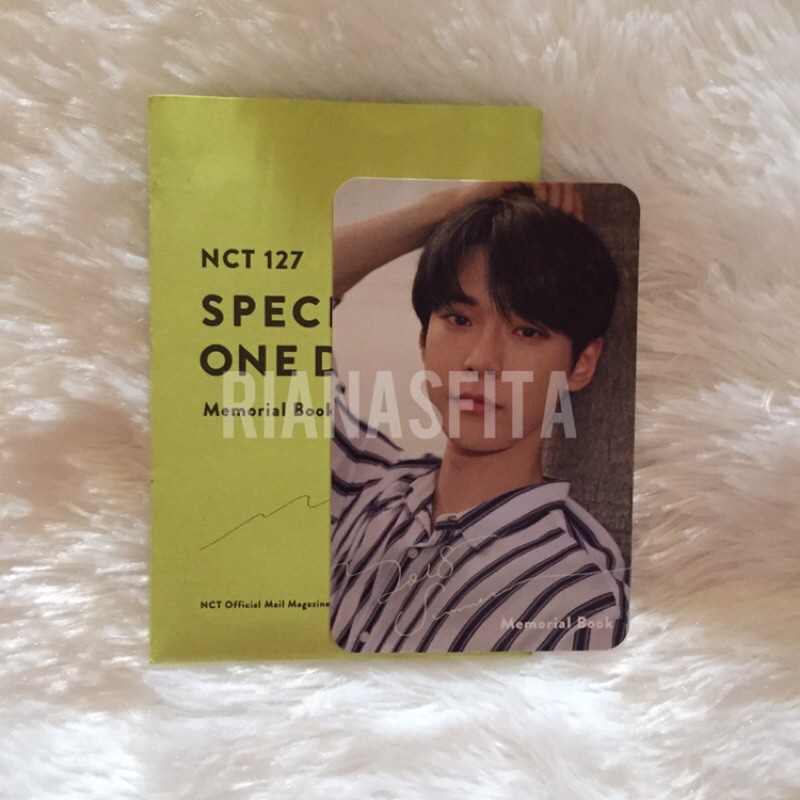 [READY] NCT127 DOYOUNG JAPAN MEMORIAL BOOK PHOTOCARD / PC ONLY