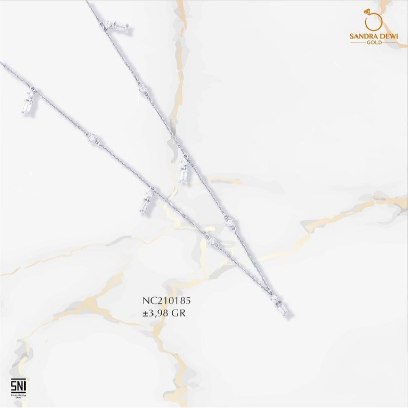 Kalung Sandra Dewi Gold Baguette Collections NC210185