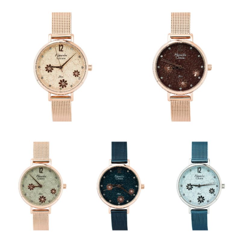 JAM TANGAN ALEXANDRE CHRISTIE WANITA RANTAI AC2957 | AC 2957 SANDROPE ORIGINAL
