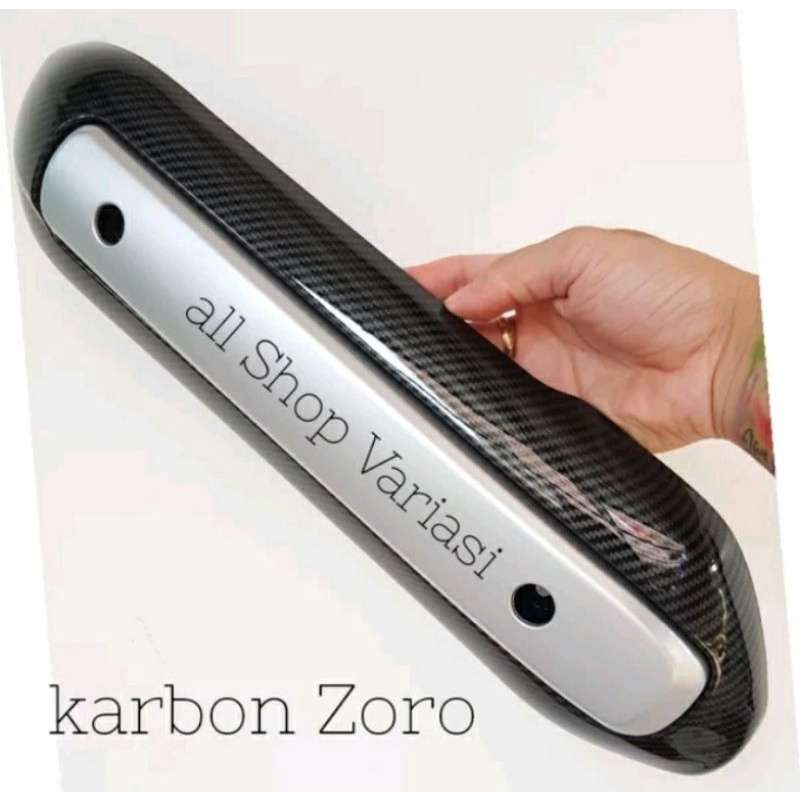 Tameng pelindung knalpot carbon mio, mio sporty dll