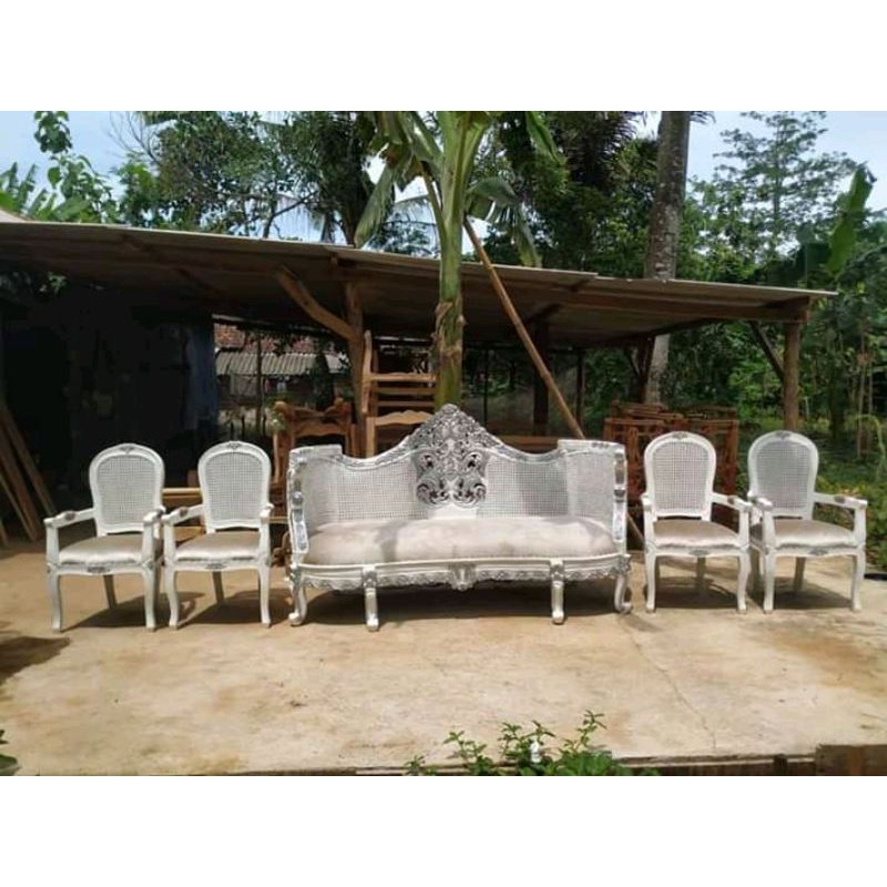 kursi pelaminan kursi pangantin rustik rastik