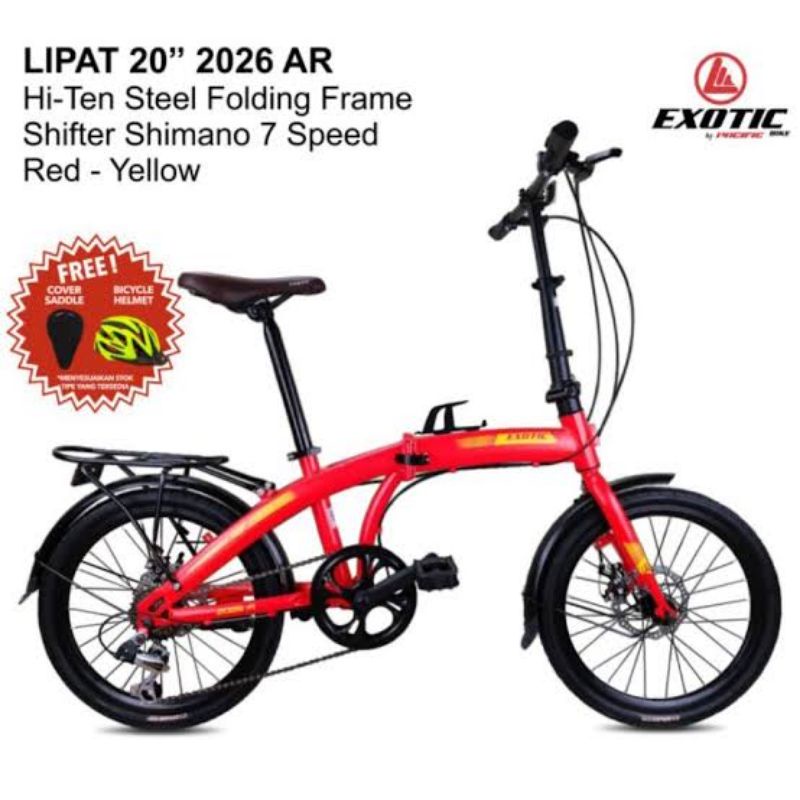 Sepeda Lipat UK 20 Exotic 2026 AR