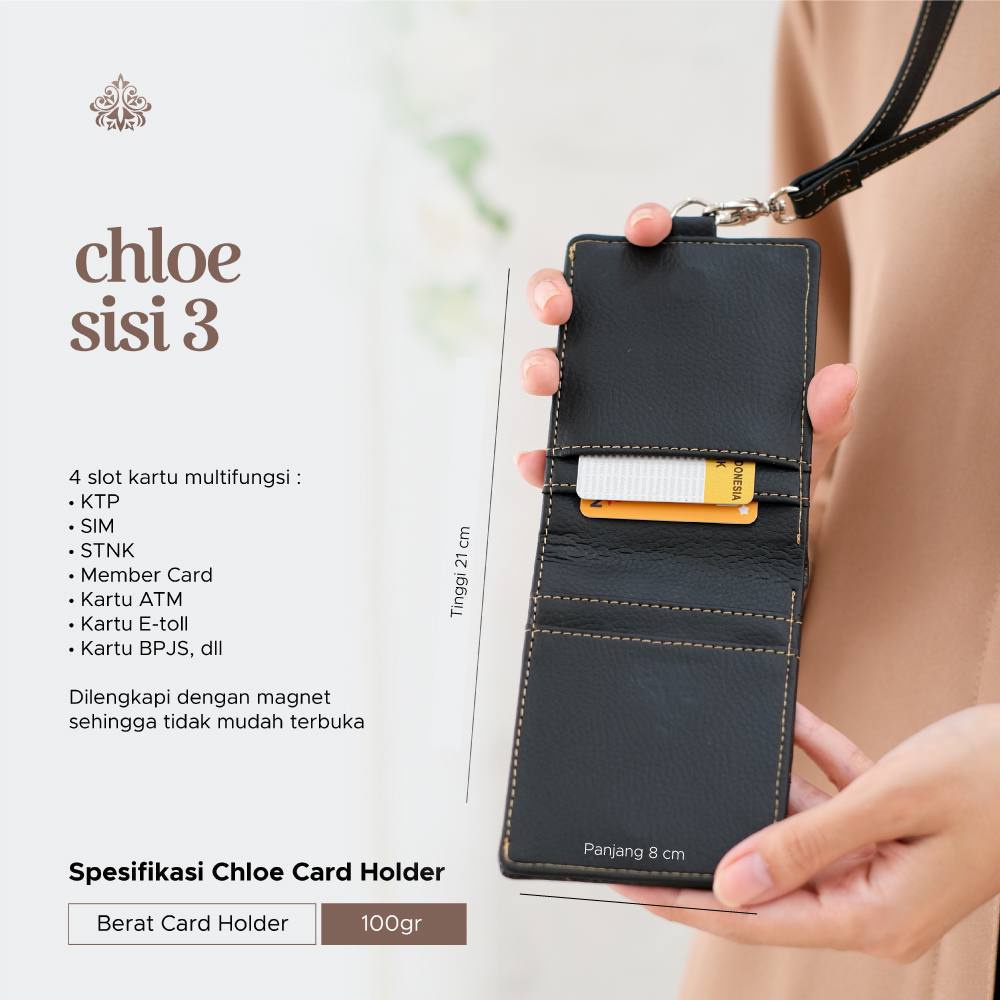 Chloe Card Holder / Kalung Name Tag