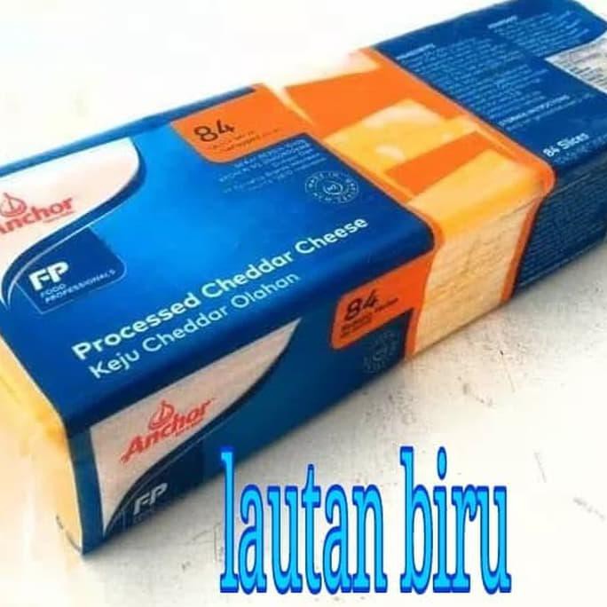 

keju red cheddar slice anchor