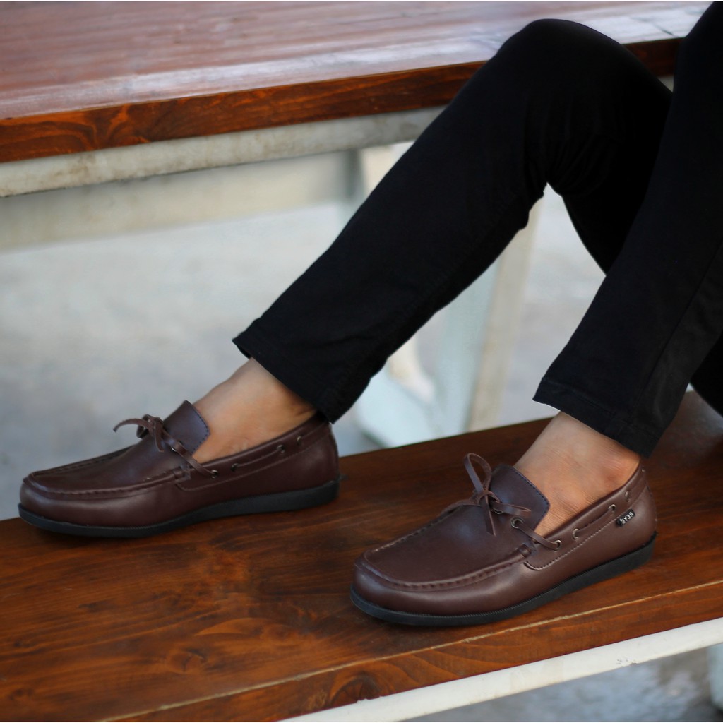 LICK SPECIAL - Sepatu Loafers Kasual Loafers Kulit Klasik Formal Kerja Kuliah Pria/Cowok - Loafer