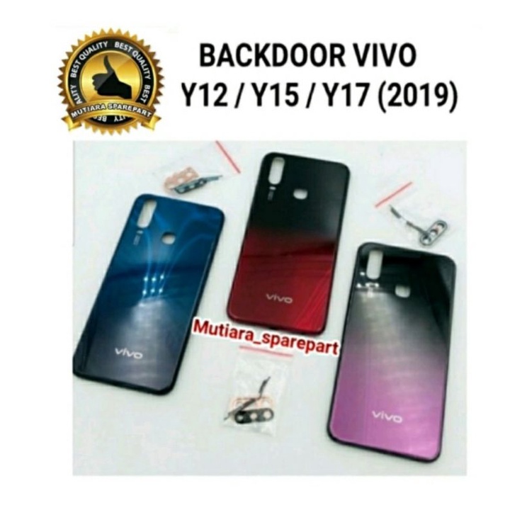 BACKDOOR / BACK COVER / TUTUP BELAKANG  VIVO Y12 / Y15 / Y17 ( 2019 )