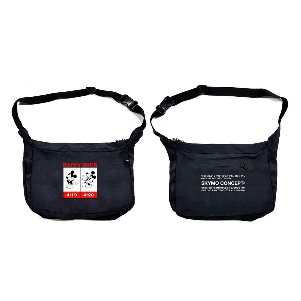 Skymo Apparel Sling Bag 420 Black
