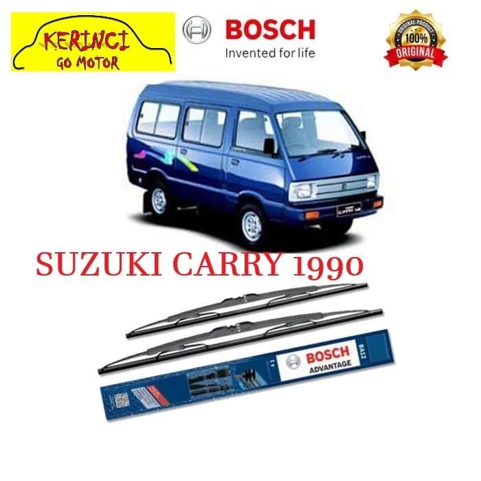 WIPER SUZUKI CARRY 1990 BOSCH ADVANTAGE 17&quot; &amp; 17&quot; SEPASANG WIPER CARRY