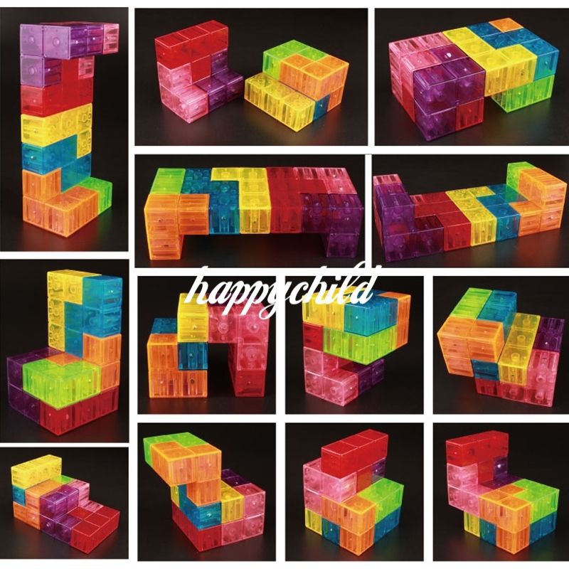 magnetic cube/mag block/mainan edukasi/high quality/happychild