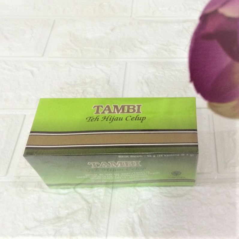 

Teh Hijau Tambi Celup Premium Tea Box 50gr