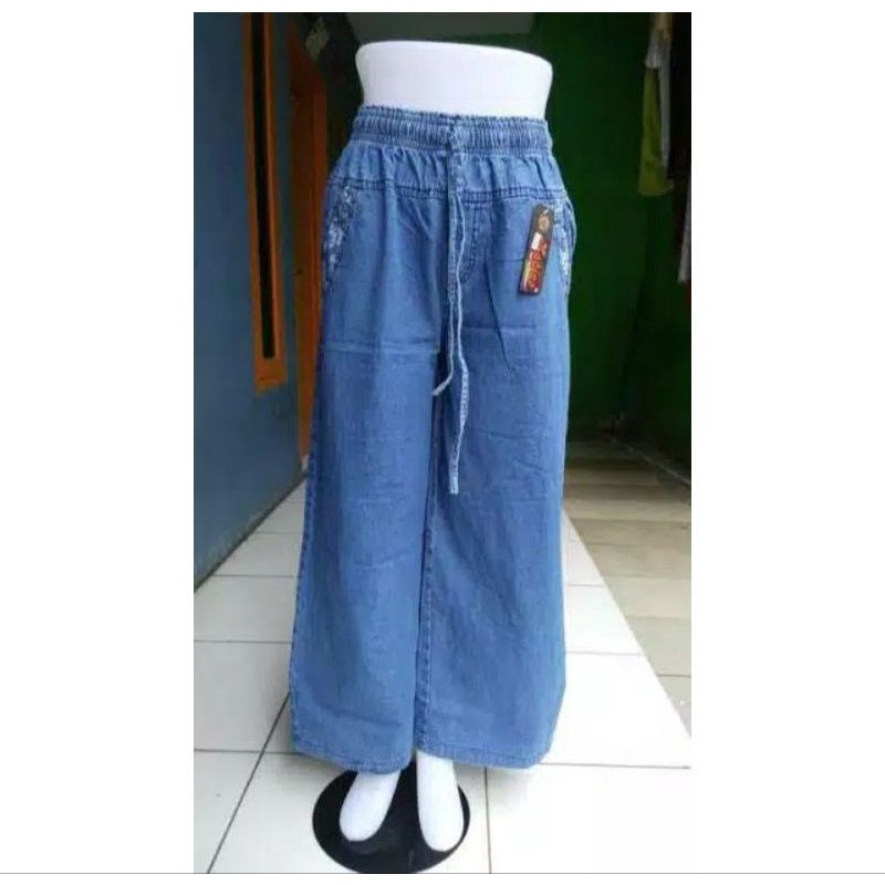 CELANA KULOT HIGH WAIST JEANS