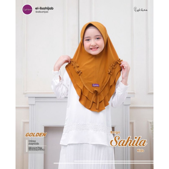Sahila KIDS HIJAB INSTAN ANAK ORI EL LISA HIJAB