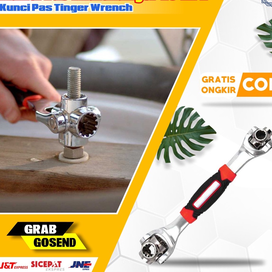 MPRO2 Kunci Pas Tiger Wrench Pas 48 In 1 Universal Kunci Socket Tiger Wrench