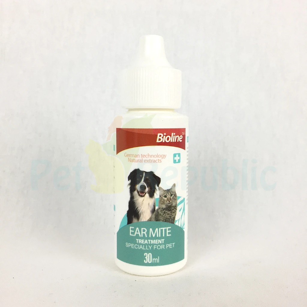 

BIOLINE Obat Telinga Ear Mite Oil untuk kucing 30ml