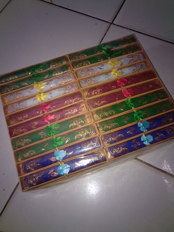 Isi 100pcs Souvenir Pernikahan Tatakan Gelas Box Mika