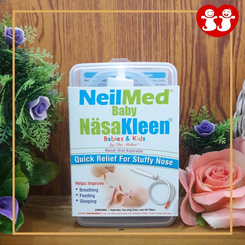 Neilmed Nasa Kleen Babies &amp; Kids Nasal-Oral Aspirator 1 Kit