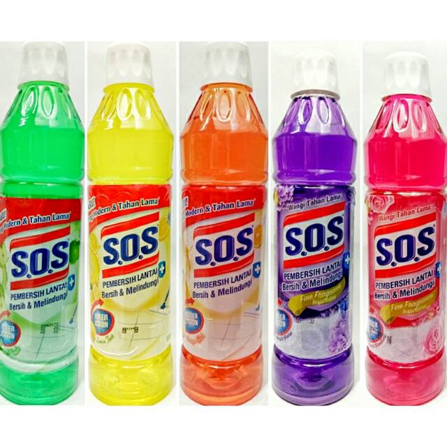 SOS Pembersih Lantai  Botol 800ml 5 Varian Shopee Indonesia