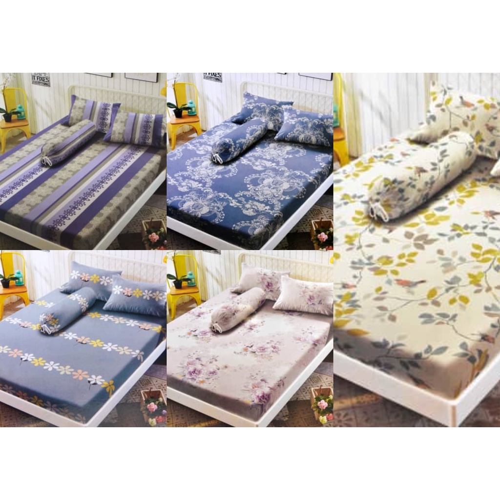 ACE Sleeplite Set 5 Pcs Seprai 180x200+30 Cm