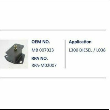Engine mounting L300 Diesel/L038
