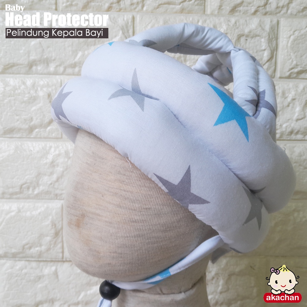 PELINDUNG KEPALA BAYI - Baby Head Protector Bahan Kain Empuk Helm Pelindung Kepala Akachan