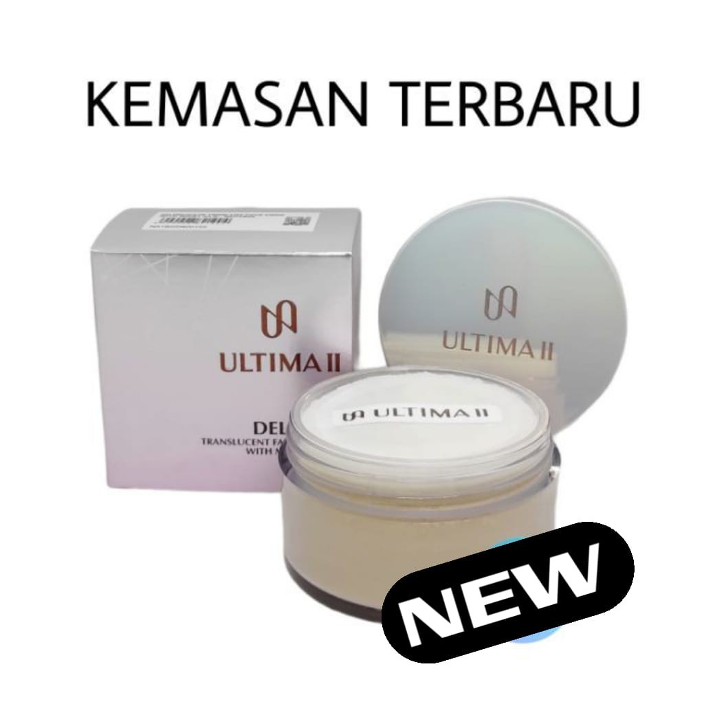 ULTIMA DELICATE TRANSLUCENT FACE POWDER WITH MOISTURIZER 24g @MJ