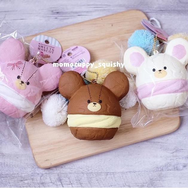 Update Squishy Licensed Creampuff Sweet Mascot By Bears School Promo