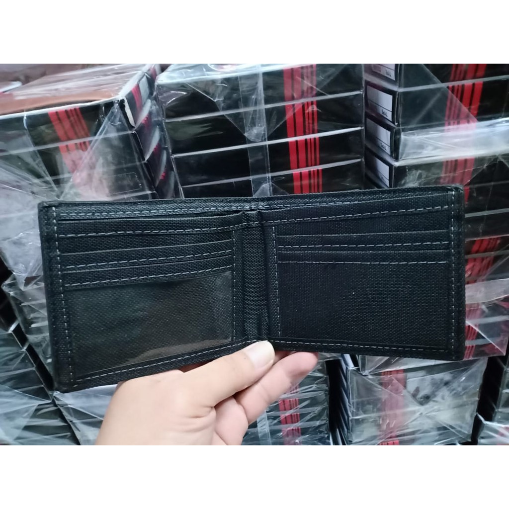 Spesial Dompet Pria Import Alive Paris Korps W1426N1 Biru Navy Dongker Pendek Mu COWO Murmer U8Z5-6