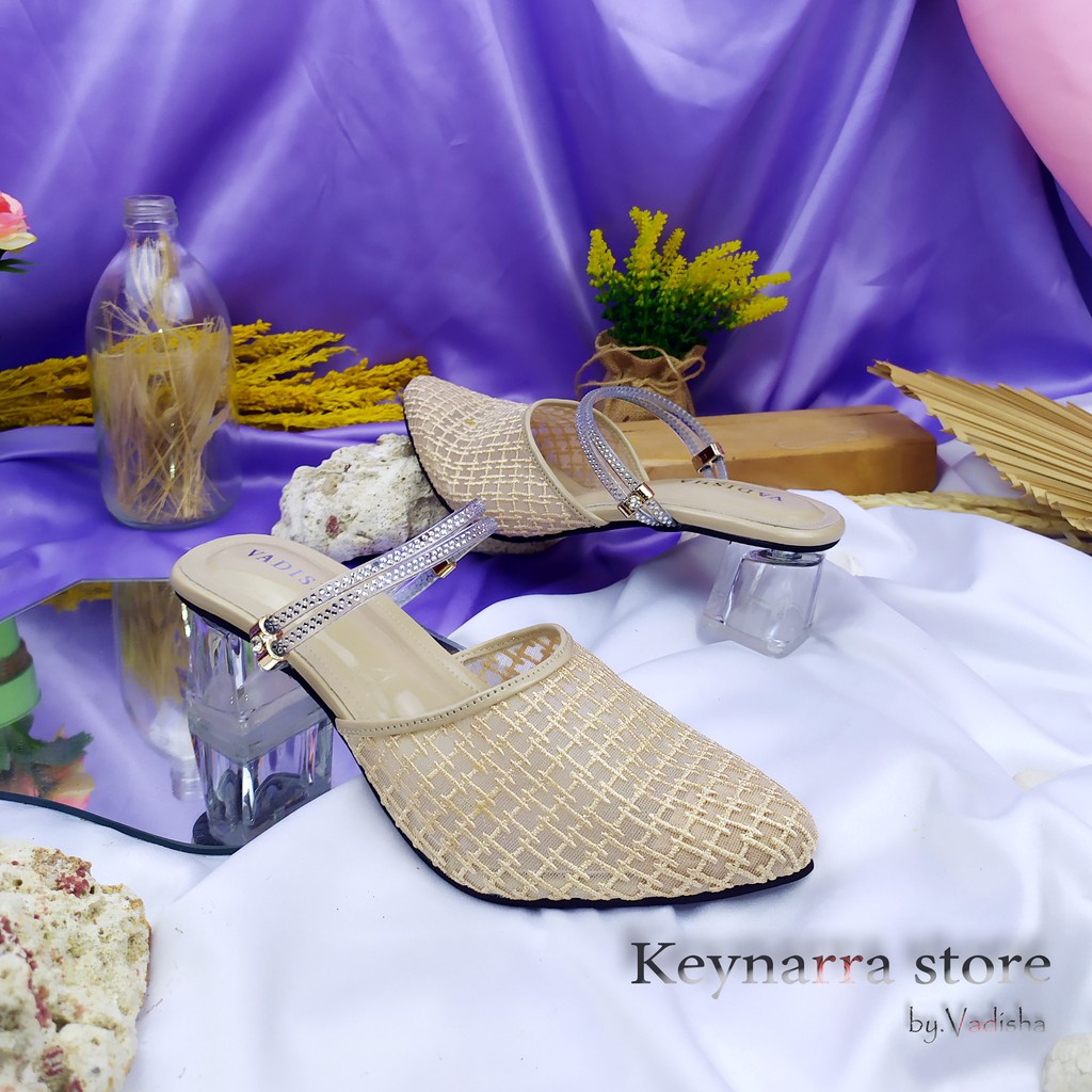 keynarra Best Quality   SENDAL HEELS  burkat delima MHK-01