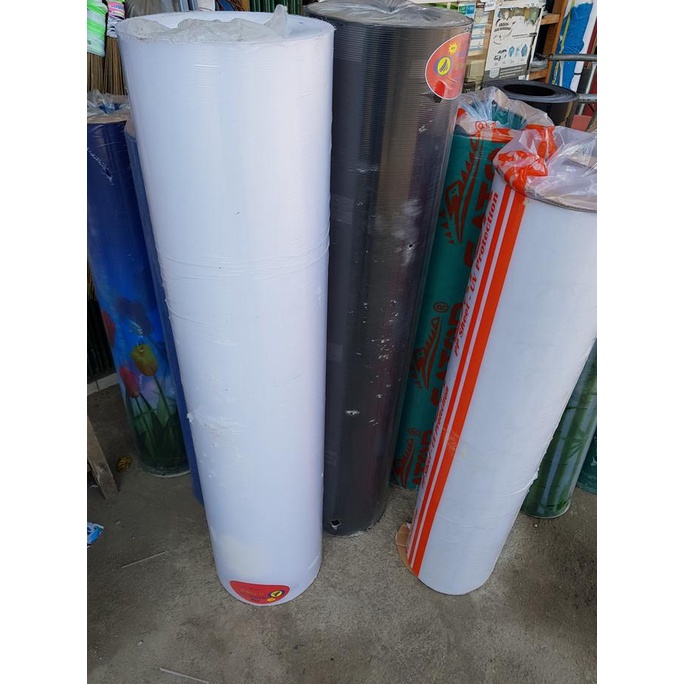 Fiber tutup pagar tebal 1.2 mm tinggi 120cm.fiber motif garis tebal