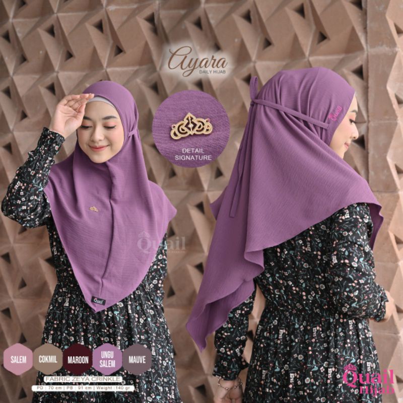 ayara quail hijab