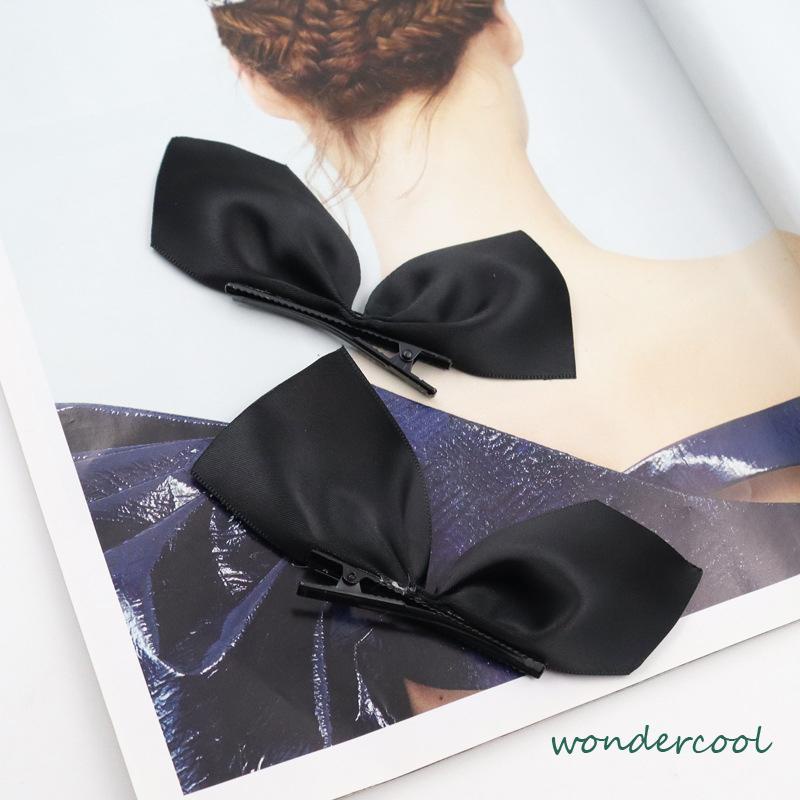 Jepit Rambut Wanita Karakter Bahan Kain Import Hairpin Pita Samping Korea Fashion Wanita -Won