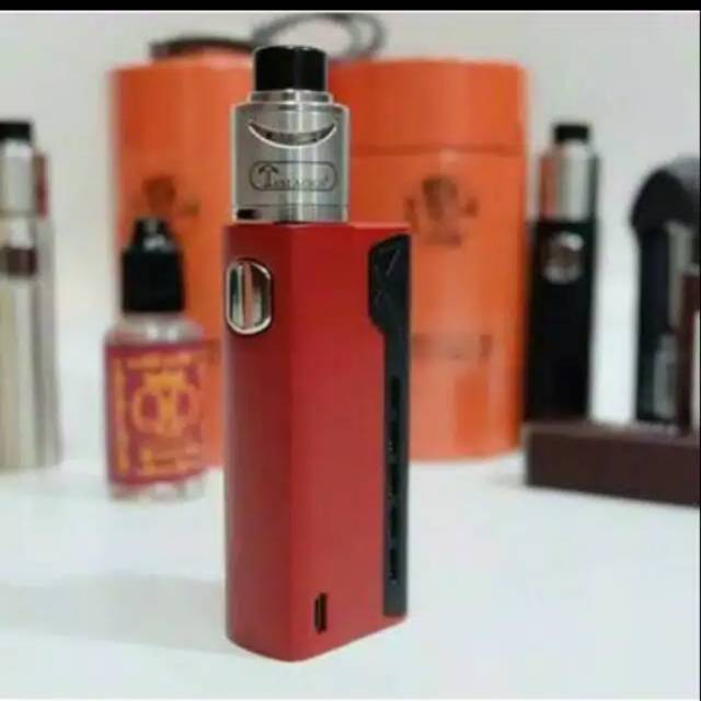 Paket Siap Kebul-Vape rokok elektrik-Tesla Terminator Elektrik Dengan RDA Antman 22mm 90W/komplit