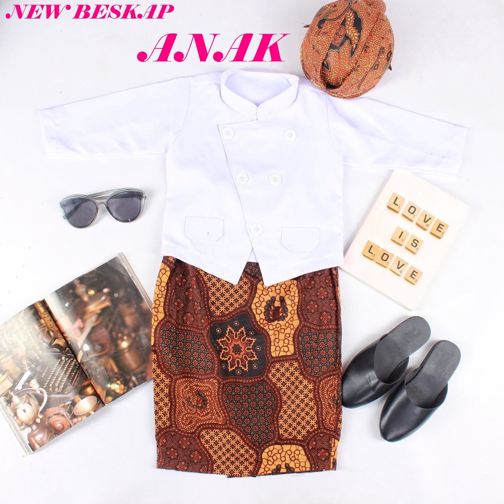 Beskap Anak Unik/Baju Adat Jawa/Setelan Anak