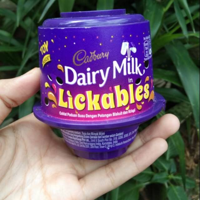 

Dairy milk lickables