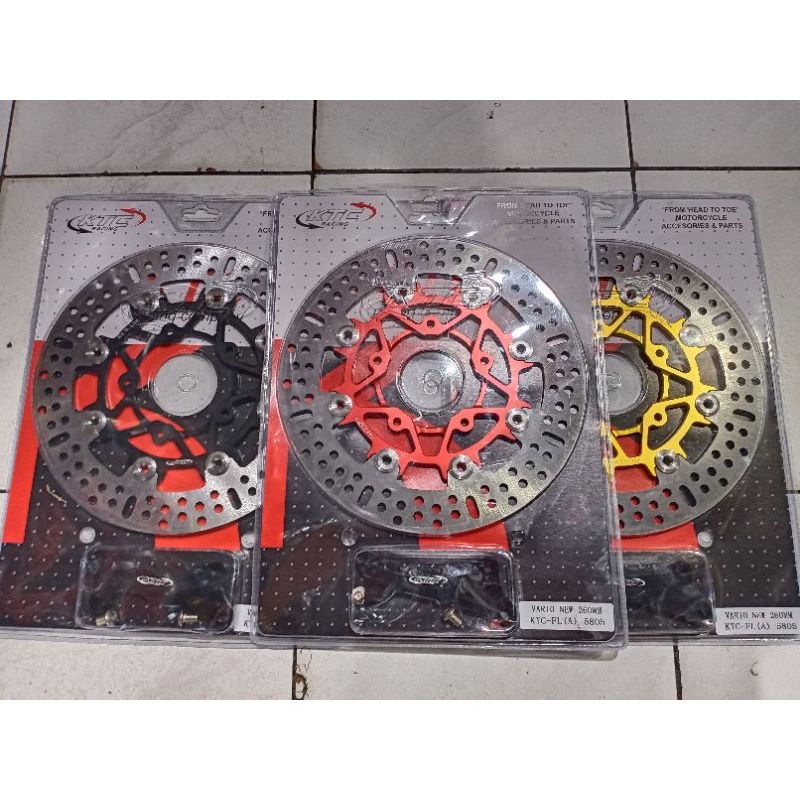 Piringan Cakram Vario 150 New 5 Lubang KTC ukuran 260 mm Bulat