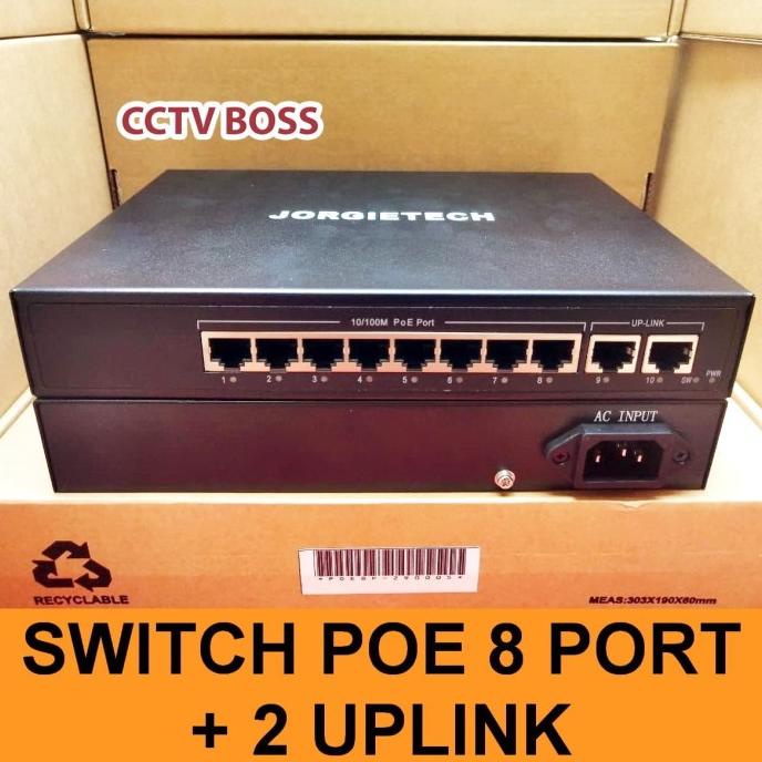 Poe 8 Port Switch Hub Poe