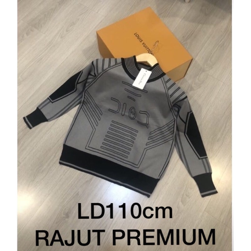 sweater rajut dior premium