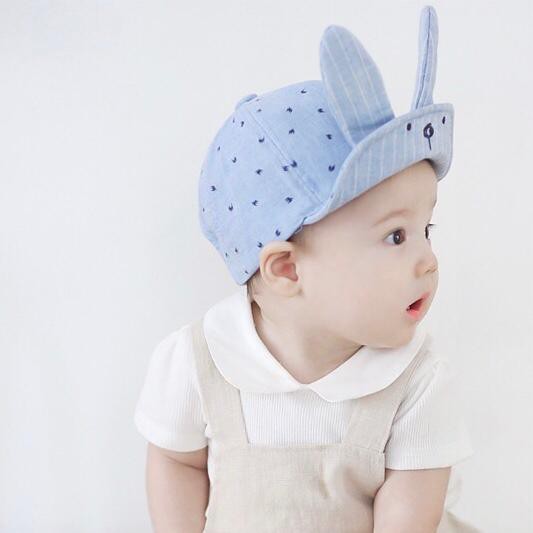 Grosir - T651 Topi Rabbit Anak / Topi Anak / Topi Fashion Anak / Aksesoris Kepala / Topi Bayi