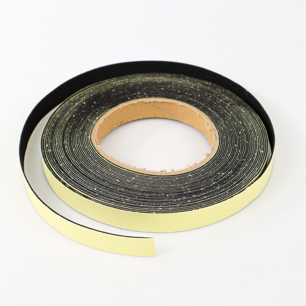 GS8a Venstpow Lis Strip Pintu Door Foam Sponge Rubber Seal  - Kk-062 - Black Or-i