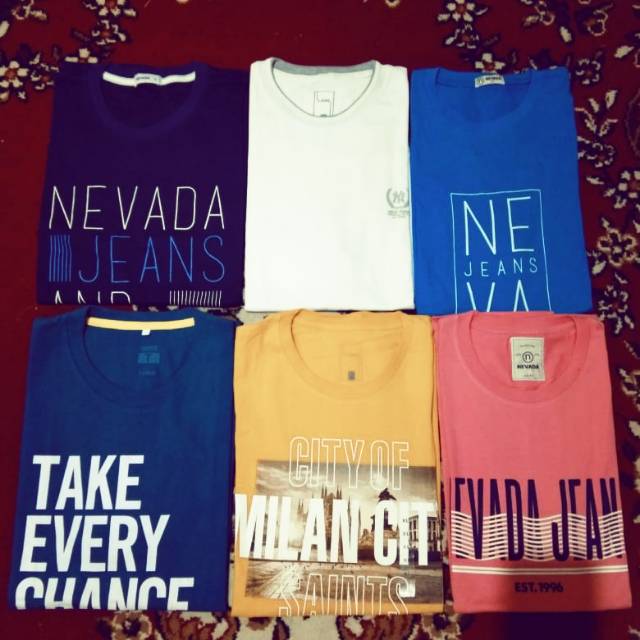 Kaos Nevada Branded Matahari
