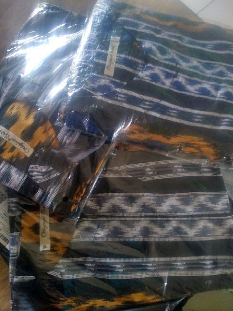 Tunik Serut Motif Songket Batik Modern